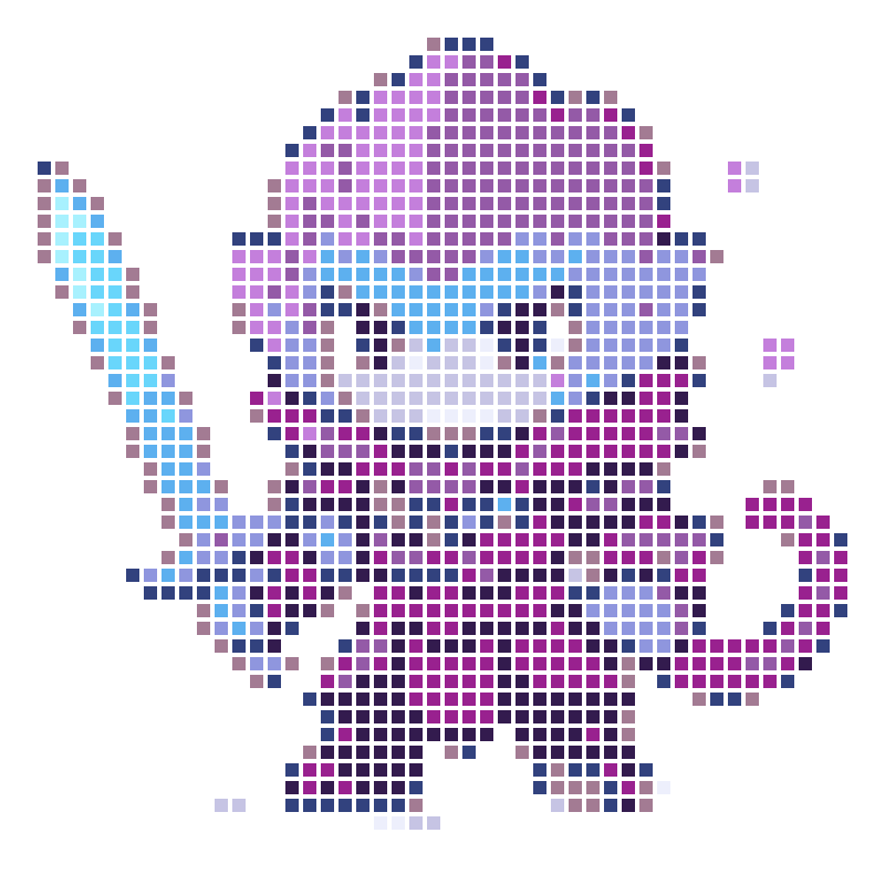 Chibi Purple Armor Sword-wielding Spirit Monkey Little Warrior — both cute and cool