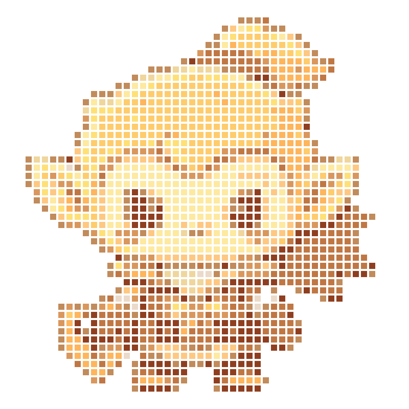 Adorably cute chibi elf little warrior cartoon character