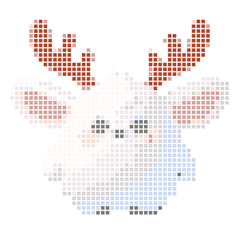 A soft and adorable white fawn plush with a soothing appearance