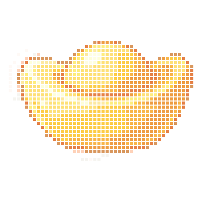 Cute cartoon gold ingots symbolize wealth and good luck