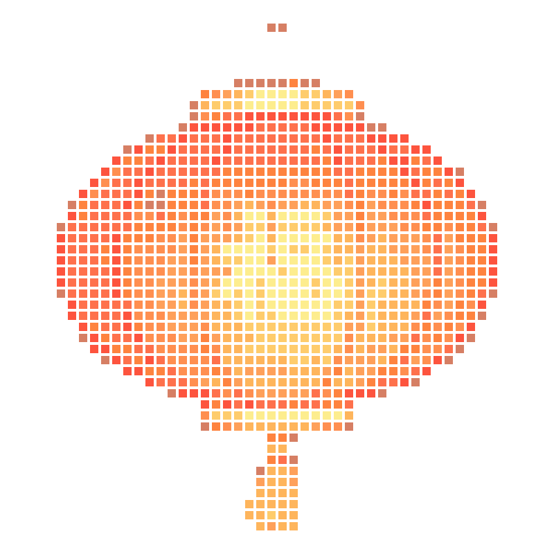 Cartoon-style red lanterns with the character 'Fu' radiate a festive New Year atmosphere