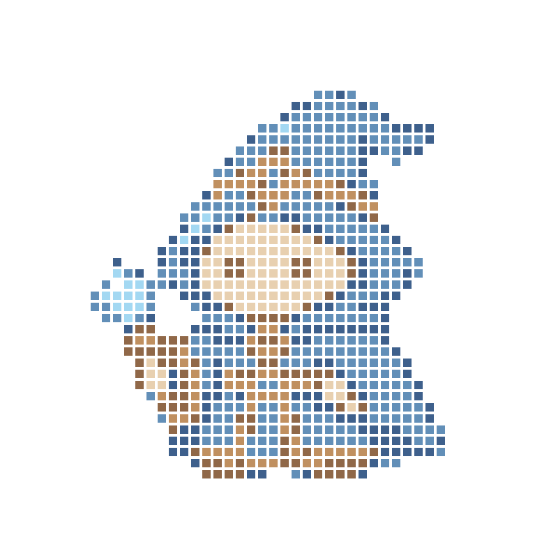 The cute chibi little magician wields a star wand