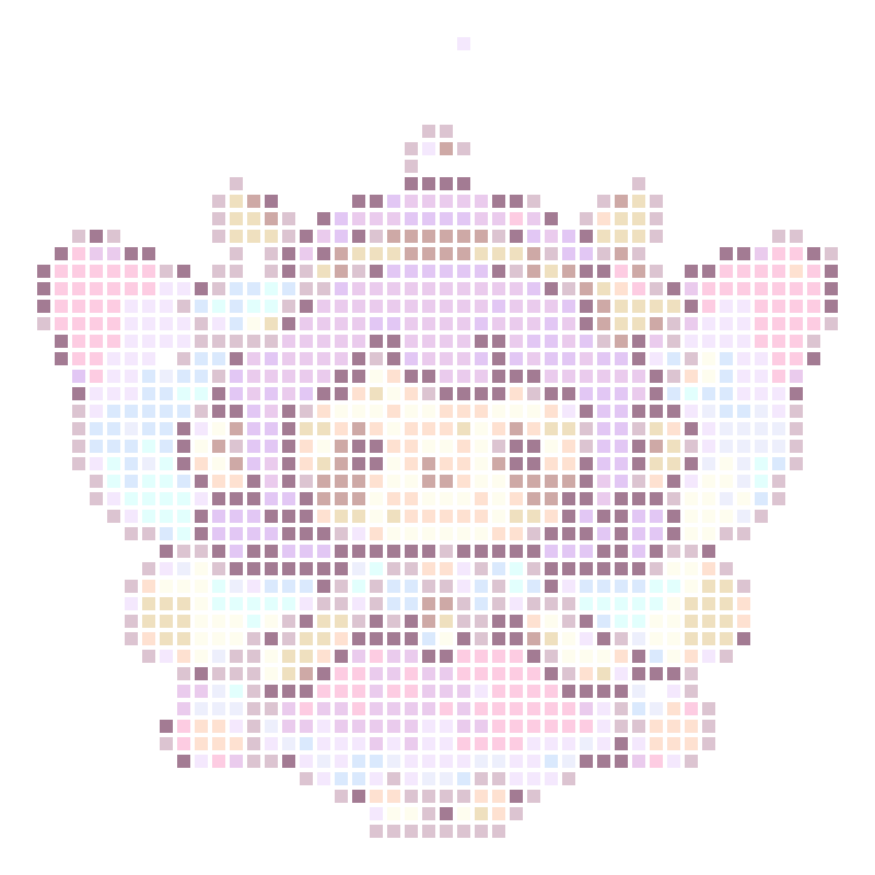 Soft and cute purple-haired little elf keychain, dreamy and adorable