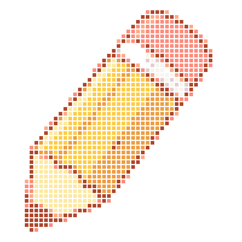 Cute cartoon-style mini pencil icons
