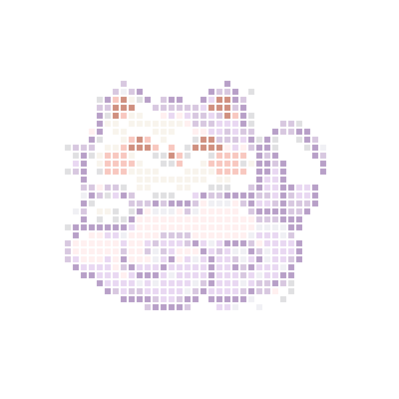 软萌可爱猫咪惬意趴在梦幻云朵上
