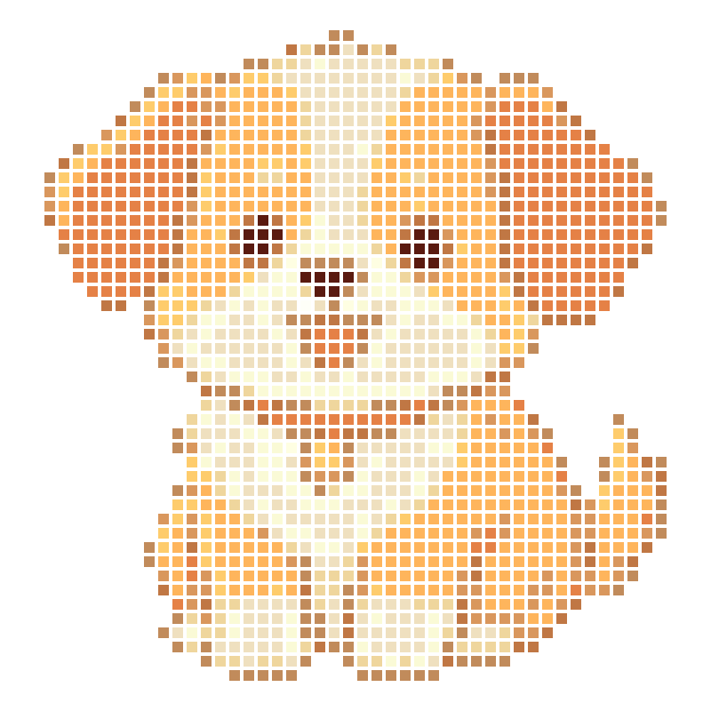 An illustration of a cute cartoon puppy happily sticking out its tongue