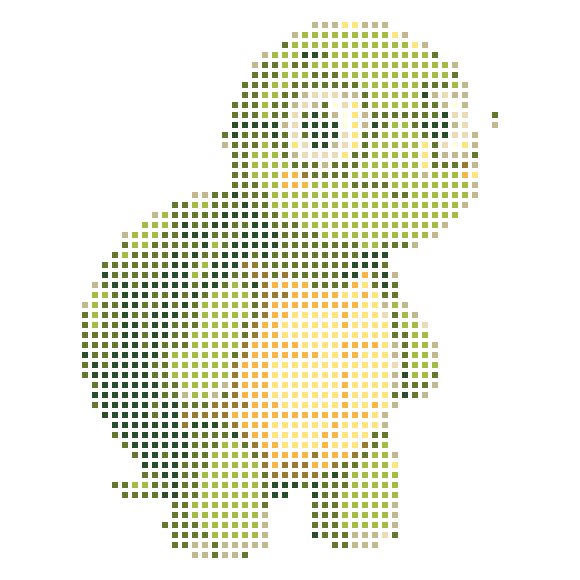 A cute cartoon turtle wearing round glasses