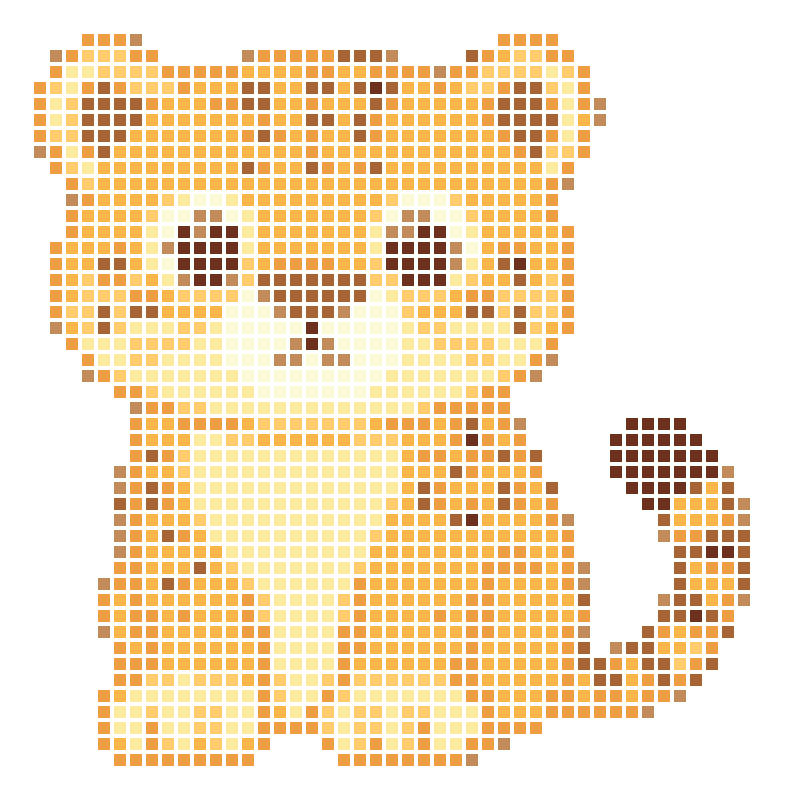 Cartoon-style little leopard, soft and cute in appearance