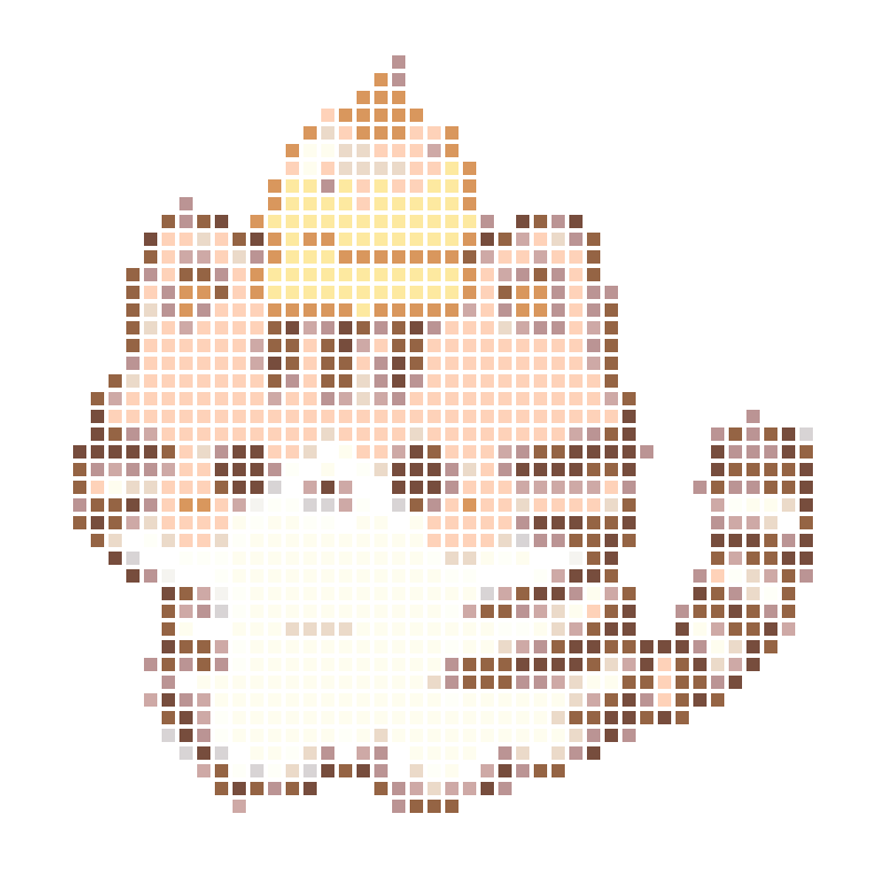 A soft and adorable kitten with a cherry cake on its head