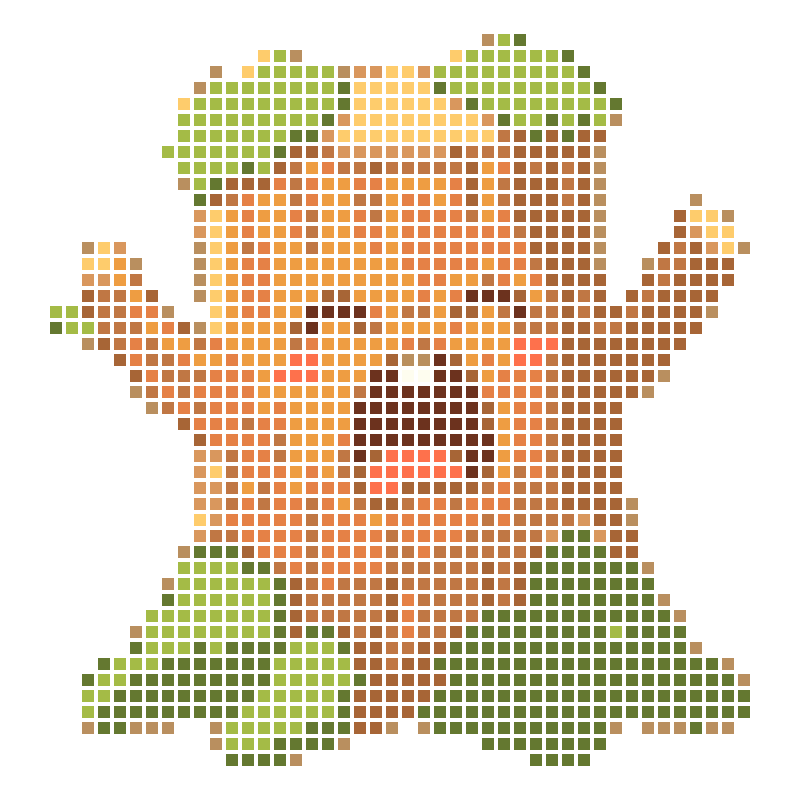 A lively and adorable cartoon anthropomorphic tree stump character