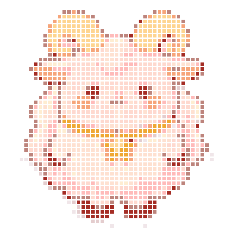 Soft and cute cartoon lamb wearing a star collar around his neck, super cute