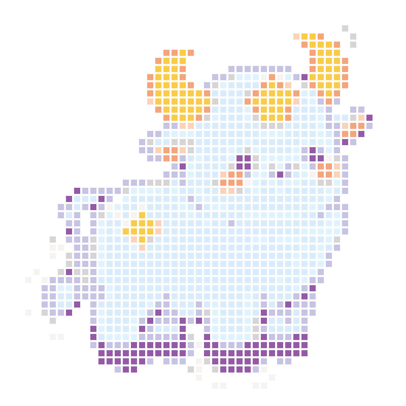 Soft and cute cartoon star-patterned Taurus sticker image