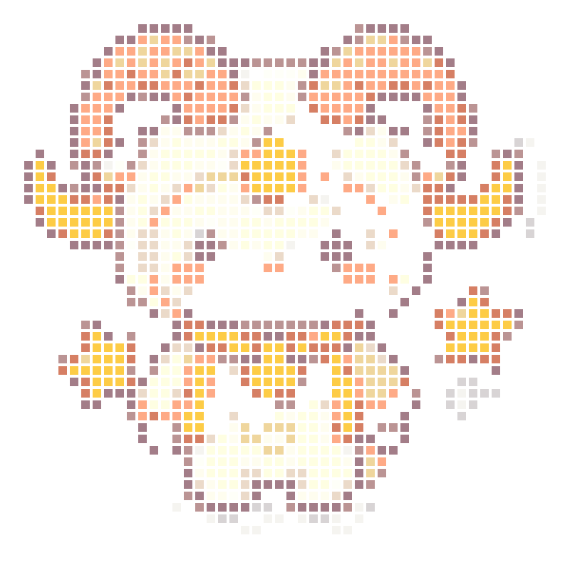 A cute and cute chibi-style Aries cartoon character