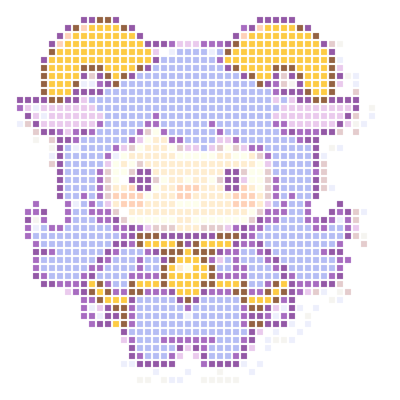 Cute chibi-style Aries cartoon character