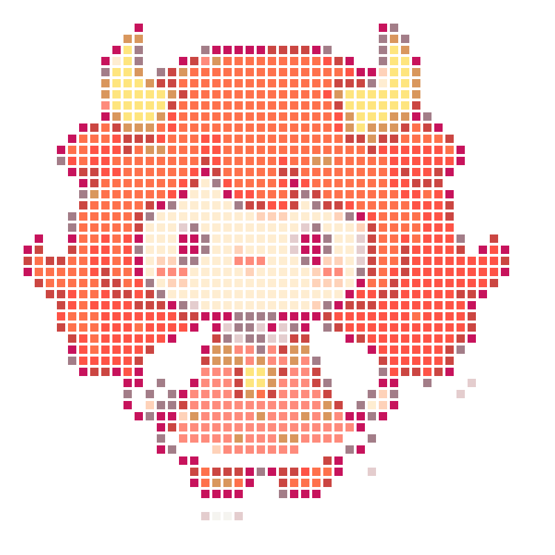 Cute-style chibi Taurus cartoon little girl image