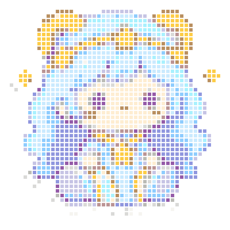 Cute chibi Aries girl adorned with super cute stars