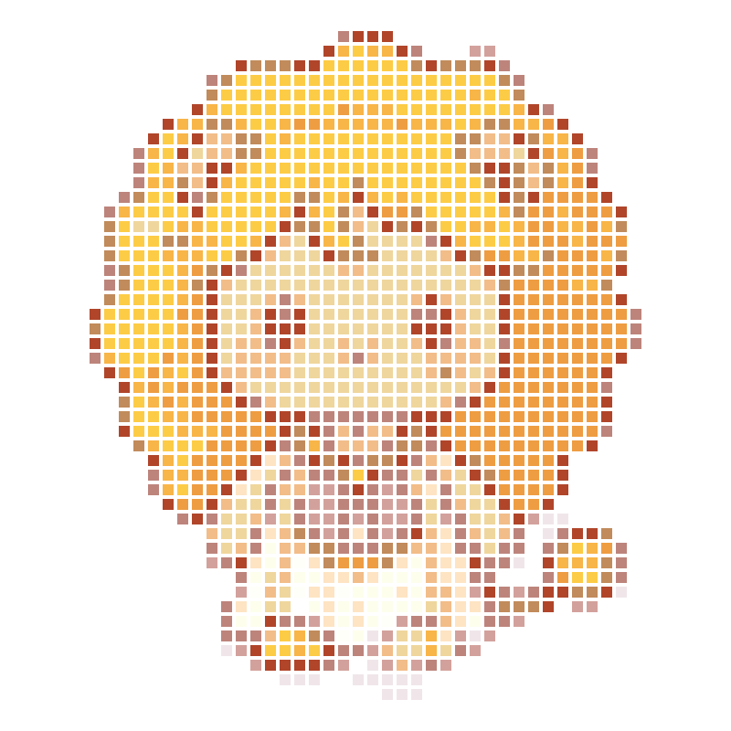 A soft and cute chibi-style anthropomorphic lion figure